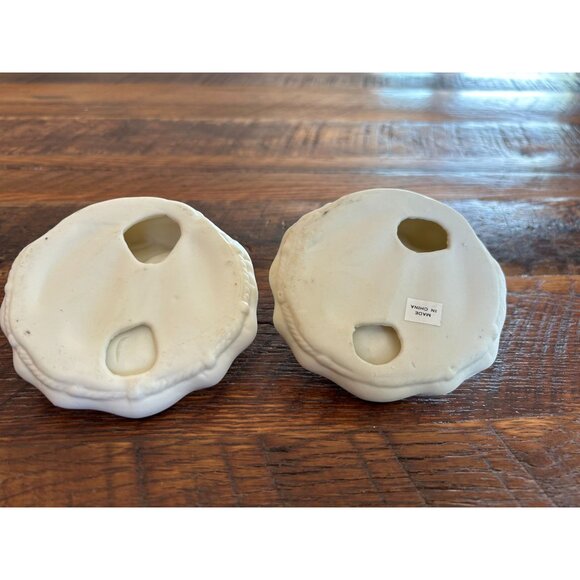 World Bazaar Santa & Snowman White Ceramic Candy/Soap Dish Set - Picture 8 of 14